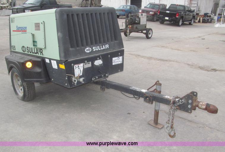 image for item F7277 Sullair 185DPQPerk air compressor