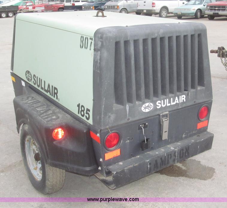 image for item F7277 Sullair 185DPQPerk air compressor