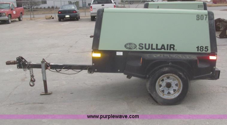 image for item F7277 Sullair 185DPQPerk air compressor
