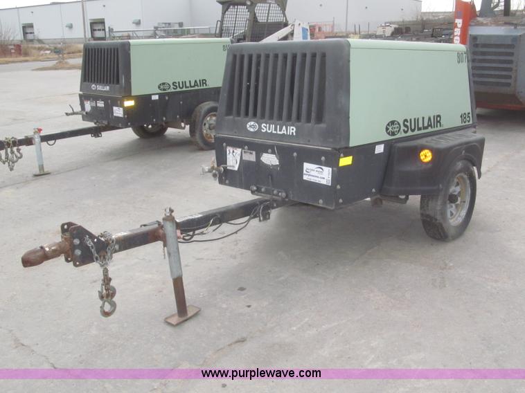 image for item F7277 Sullair 185DPQPerk air compressor