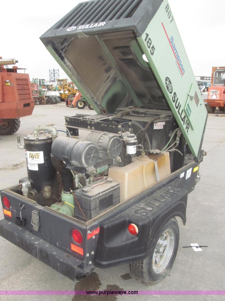 image for item F7277 Sullair 185DPQPerk air compressor