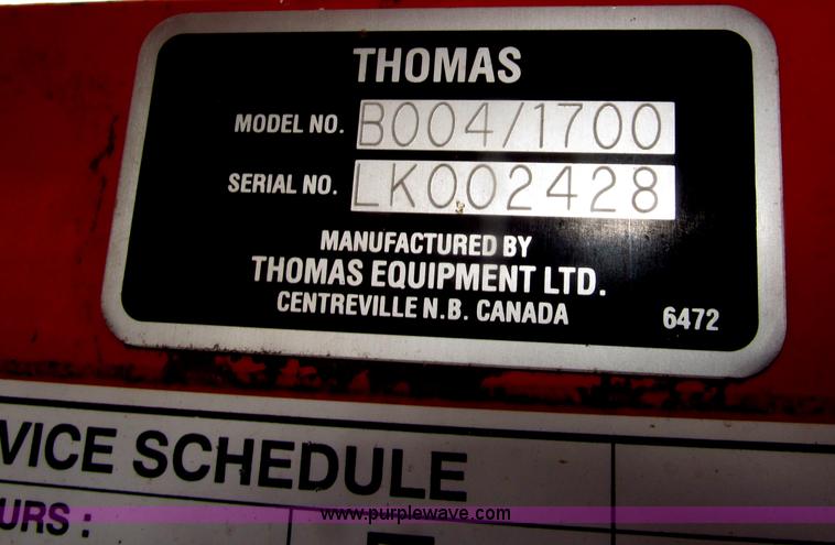 image for item F7279 Thomas ProTough skid steer