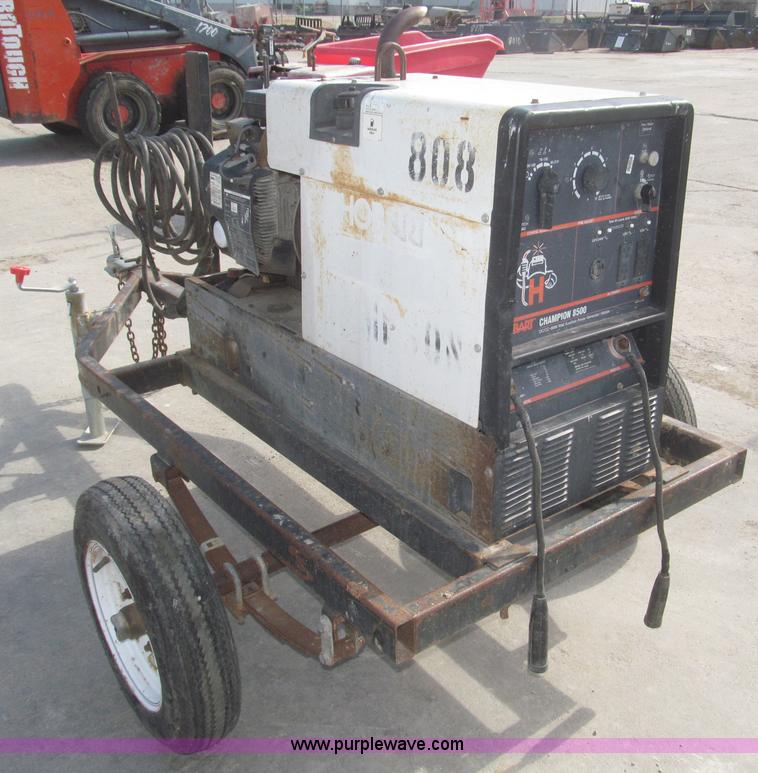 image for item F7282 Hobart Champion 8500 DC/CC welder generator