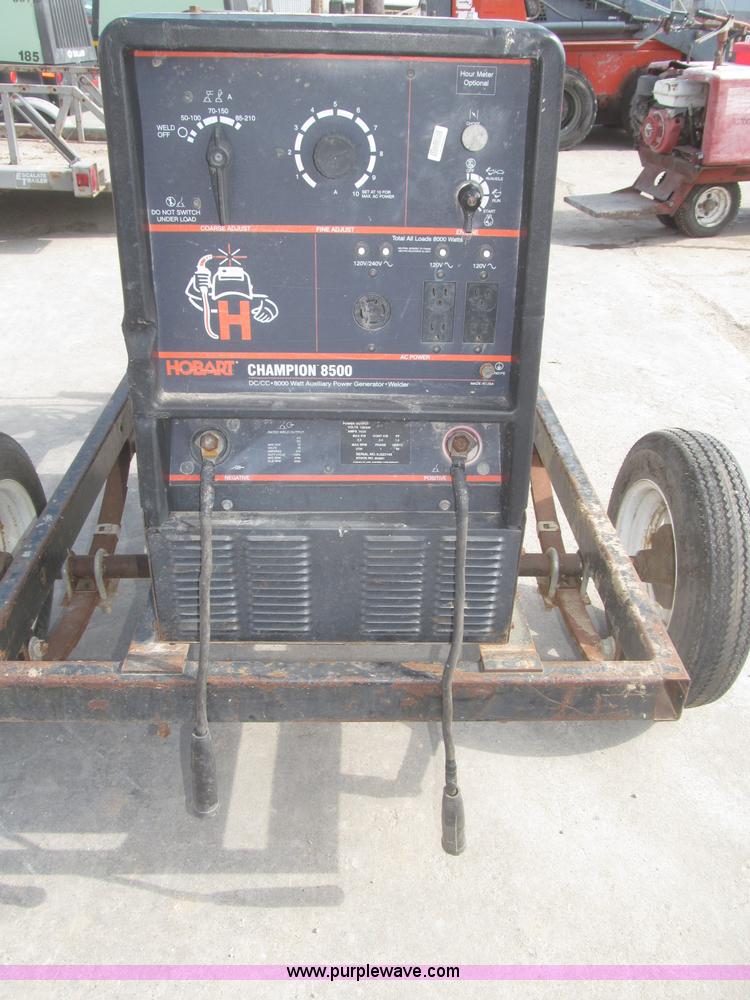image for item F7282 Hobart Champion 8500 DC/CC welder generator