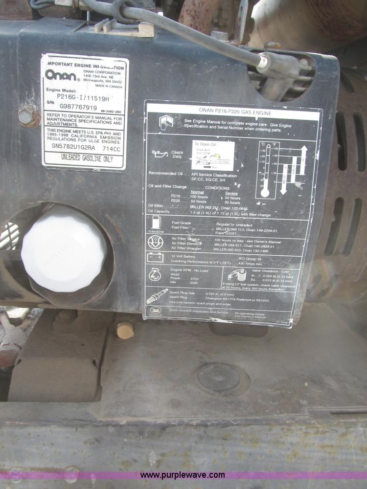 image for item F7282 Hobart Champion 8500 DC/CC welder generator