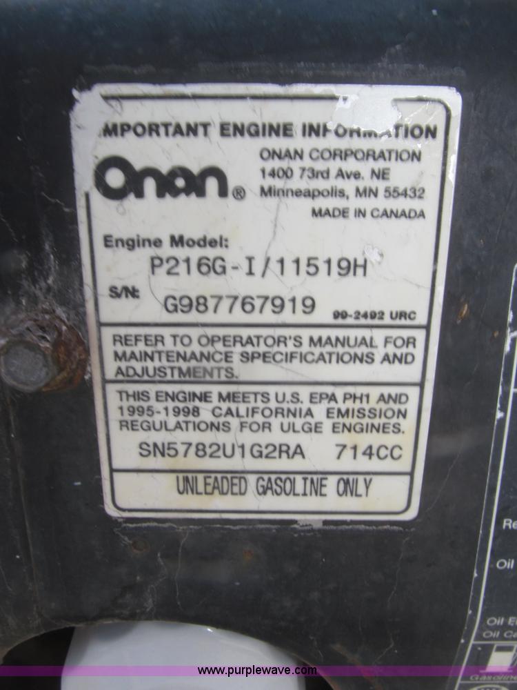 image for item F7282 Hobart Champion 8500 DC/CC welder generator