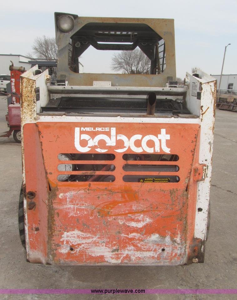 image for item F7284 1987 Bobcat 743 skid steer