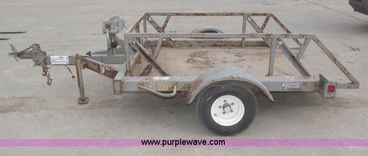 image for item F7286 2000 Biljax ET2000 trailer