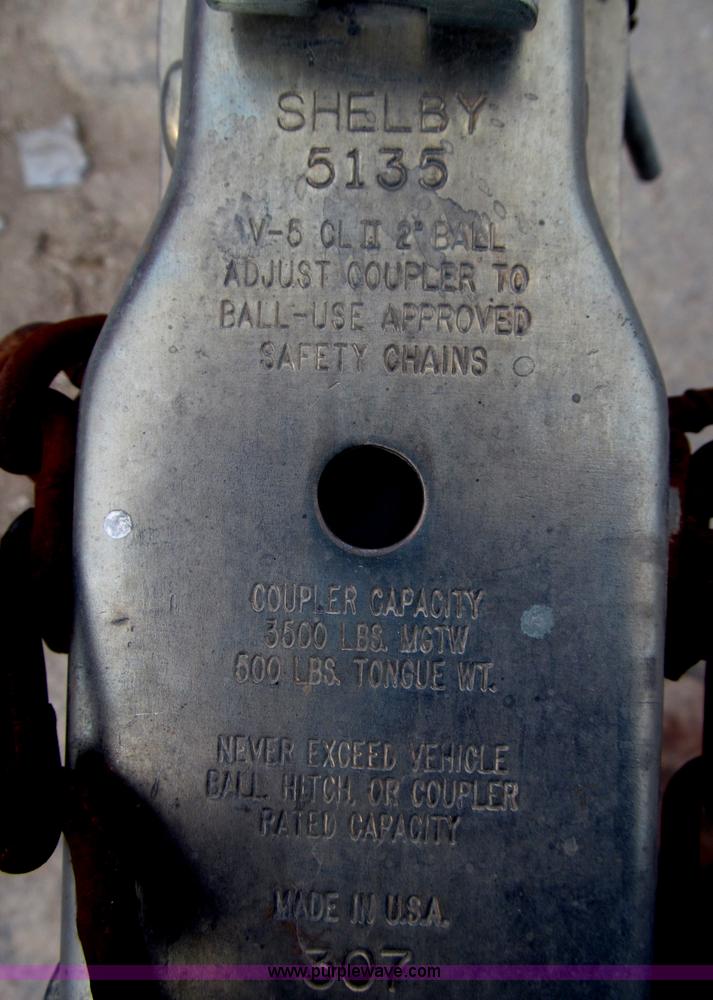 image for item F7286 2000 Biljax ET2000 trailer