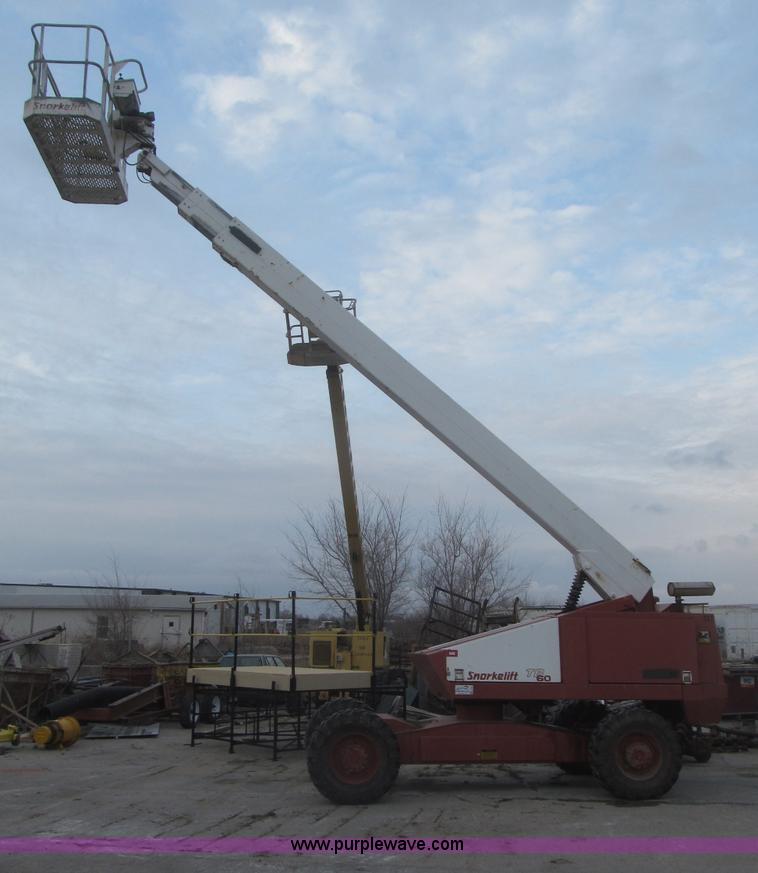 image for item F7287 Snorkelift TB A60R boom lift