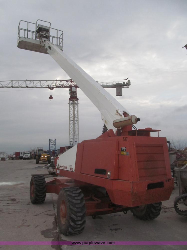 image for item F7287 Snorkelift TB A60R boom lift