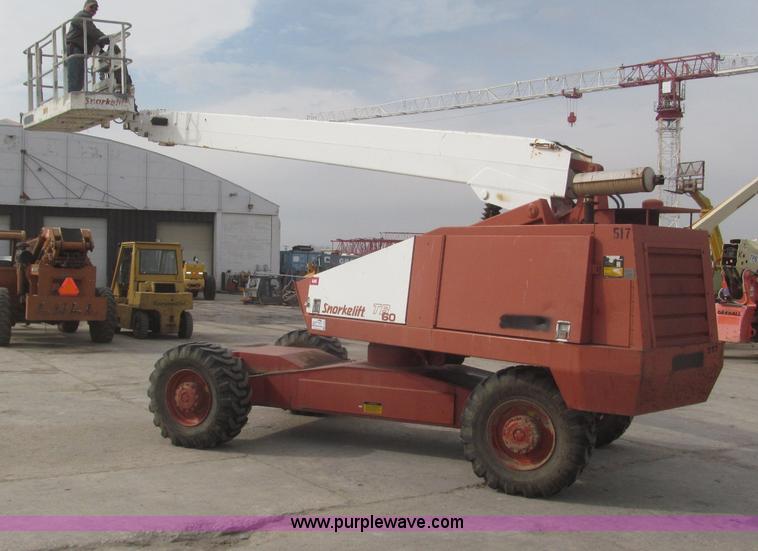 image for item F7287 Snorkelift TB A60R boom lift