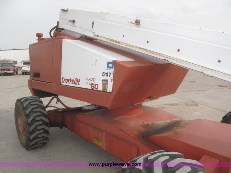 image for item F7287 Snorkelift TB A60R boom lift