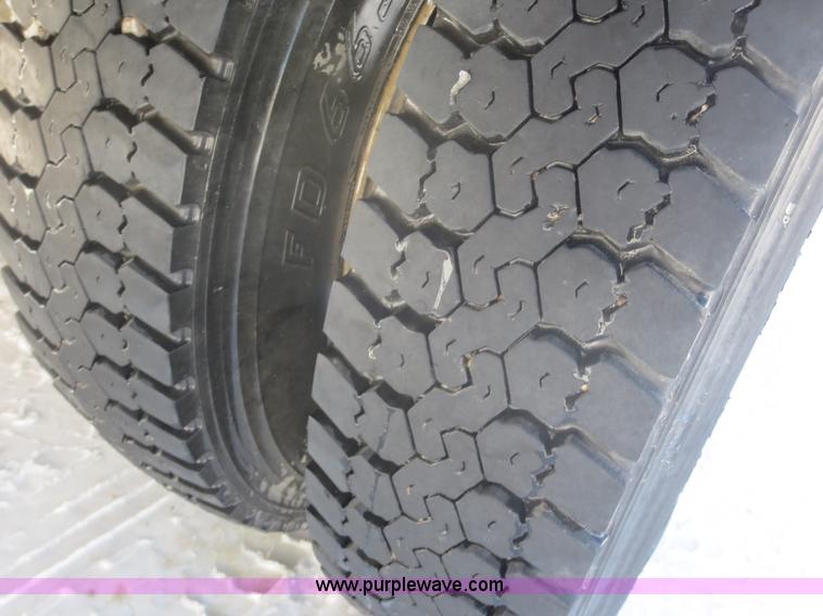 image for item F8198 2000 International 4700 Crew Cab service truck