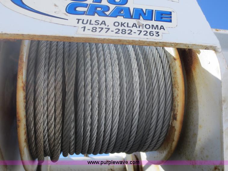 image for item F8198 2000 International 4700 Crew Cab service truck