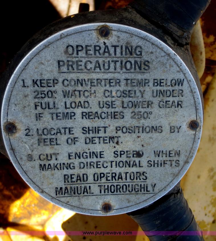 image for item F8206 1970 Michigan 55 wheel loader