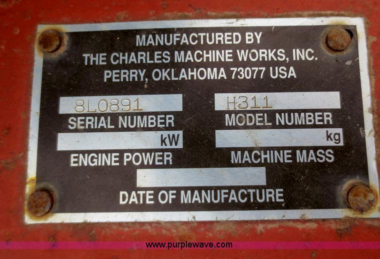 image for item F8208 Ditch Witch 3500 trencher