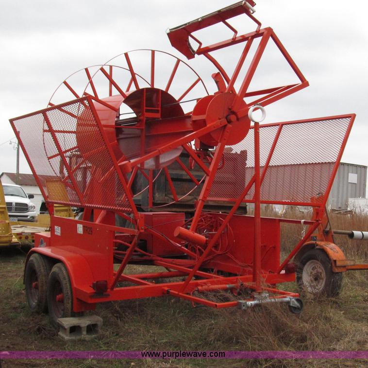 image for item G2215 1997 Stewart & Stevenson CE93 Figure 8 fiber optic reel carrier