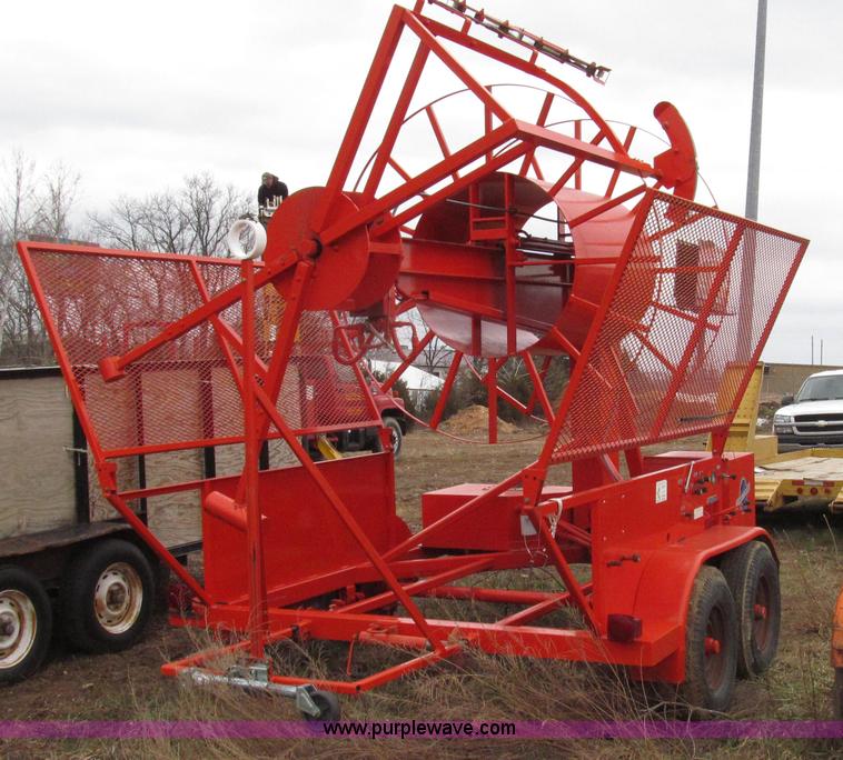 image for item G2215 1997 Stewart & Stevenson CE93 Figure 8 fiber optic reel carrier