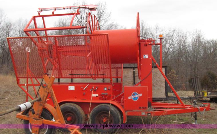 image for item G2215 1997 Stewart & Stevenson CE93 Figure 8 fiber optic reel carrier