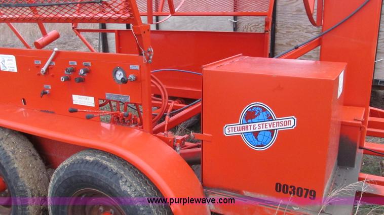 image for item G2215 1997 Stewart & Stevenson CE93 Figure 8 fiber optic reel carrier