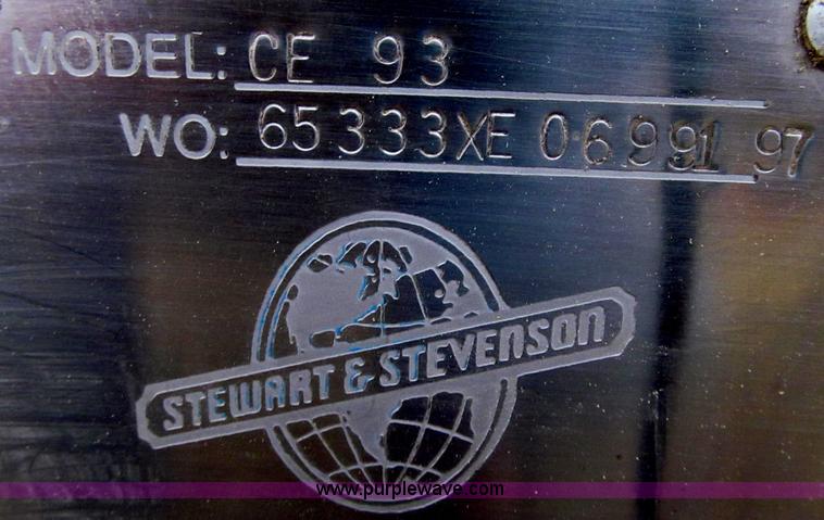 image for item G2215 1997 Stewart & Stevenson CE93 Figure 8 fiber optic reel carrier