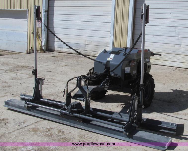 image for item G2272 2008 Somero Copperhead XD3.0 walk-behind laser screed