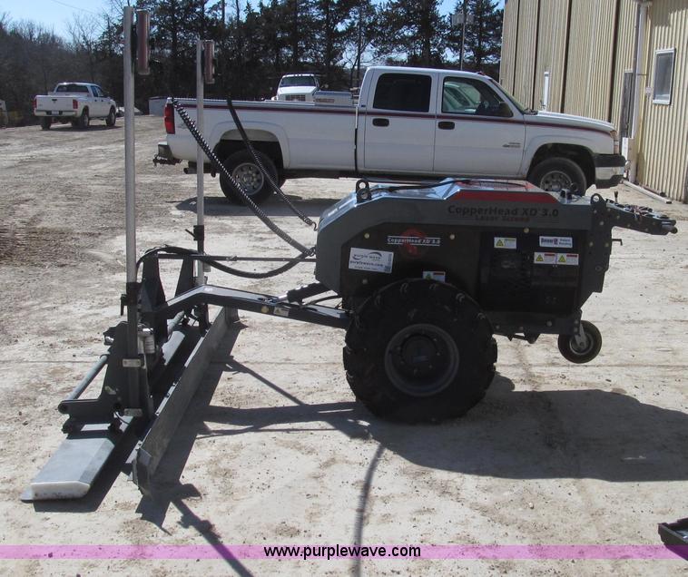 image for item G2272 2008 Somero Copperhead XD3.0 walk-behind laser screed