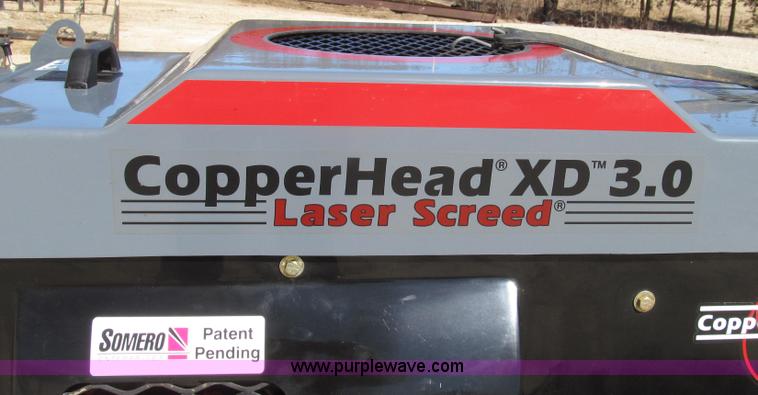 image for item G2272 2008 Somero Copperhead XD3.0 walk-behind laser screed