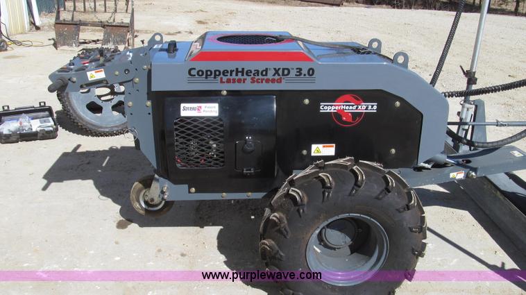 image for item G2272 2008 Somero Copperhead XD3.0 walk-behind laser screed