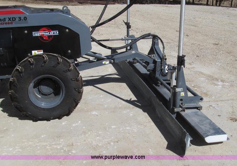 image for item G2272 2008 Somero Copperhead XD3.0 walk-behind laser screed