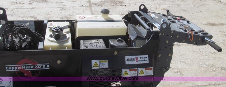 image for item G2272 2008 Somero Copperhead XD3.0 walk-behind laser screed