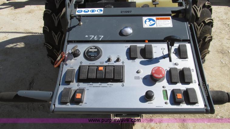 image for item G2272 2008 Somero Copperhead XD3.0 walk-behind laser screed