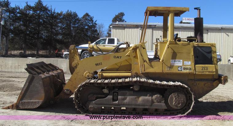 image for item G2291 1984 Caterpillar 963 LGP track loader