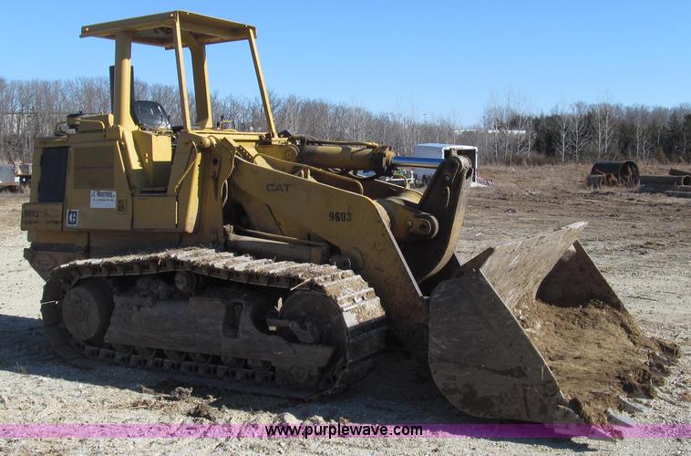 image for item G2293 1986 Caterpillar 963 track loader