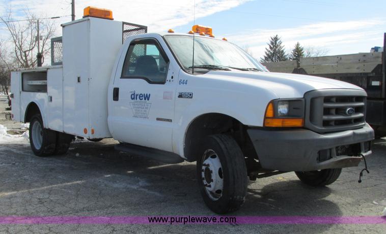 image for item G9158 1999 Ford F550 service truck