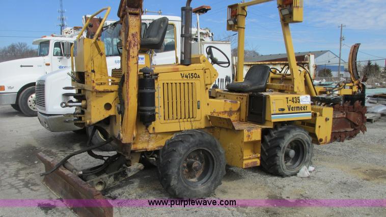image for item G9164 Vermeer V4150A trencher