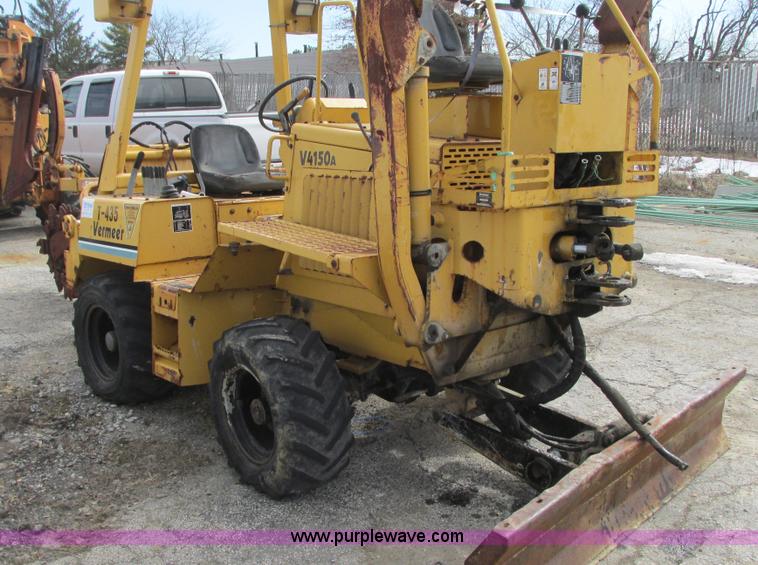 image for item G9164 Vermeer V4150A trencher
