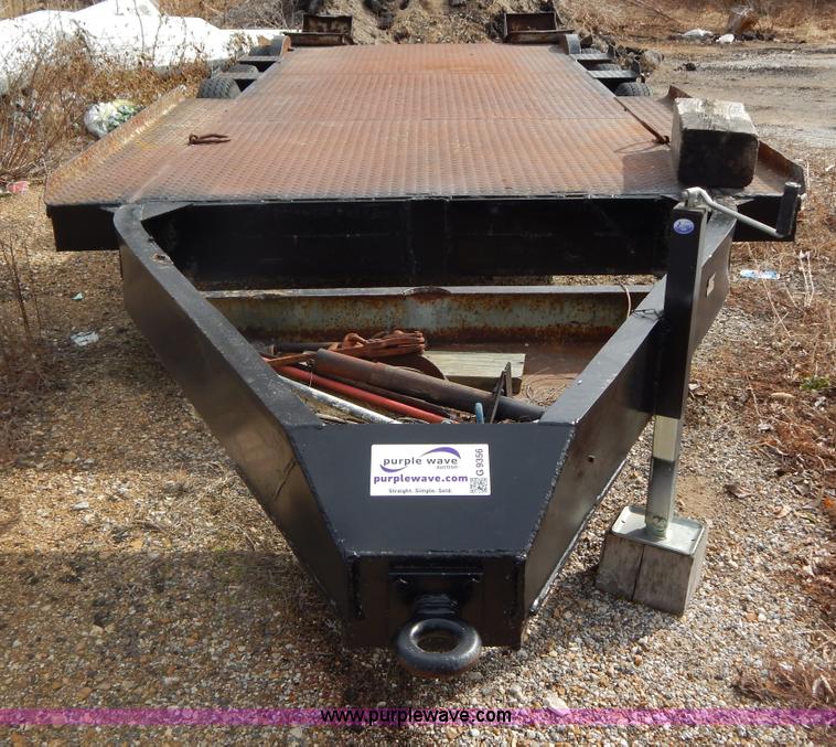 image for item G9356 1971 General 19' triple axle equipment trailer