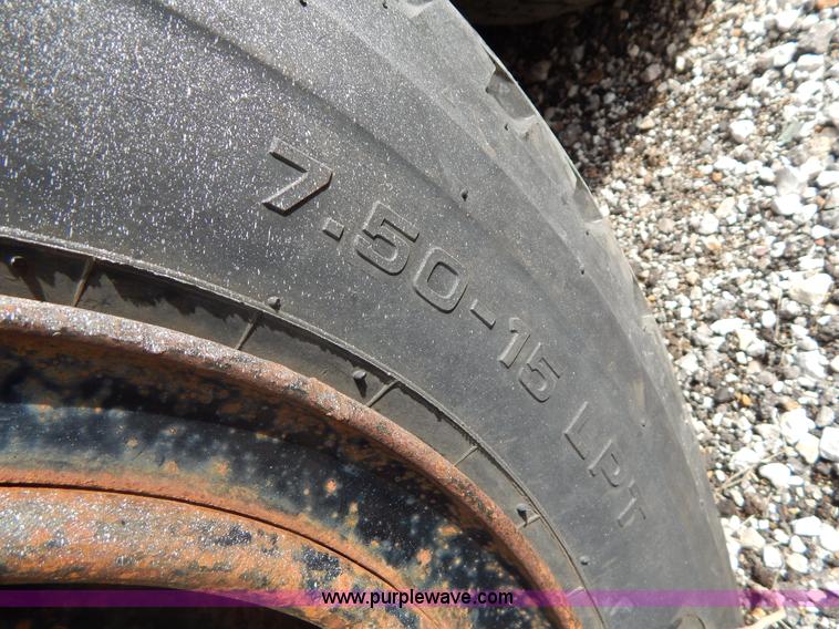 image for item G9356 1971 General 19' triple axle equipment trailer