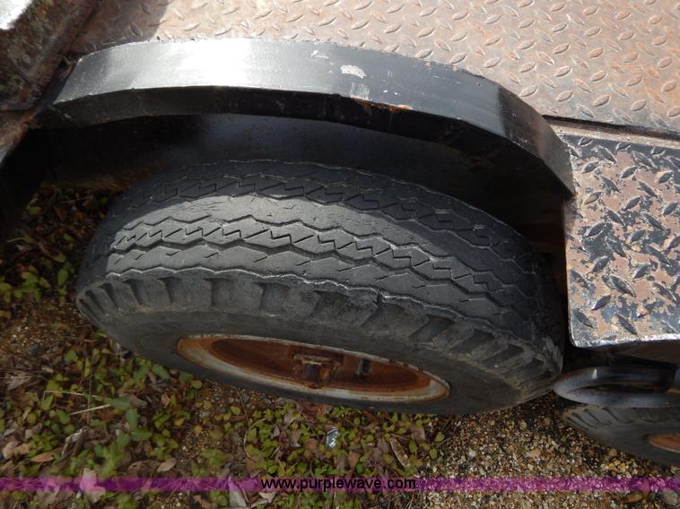 image for item G9356 1971 General 19' triple axle equipment trailer