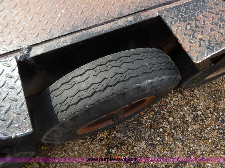 image for item G9356 1971 General 19' triple axle equipment trailer