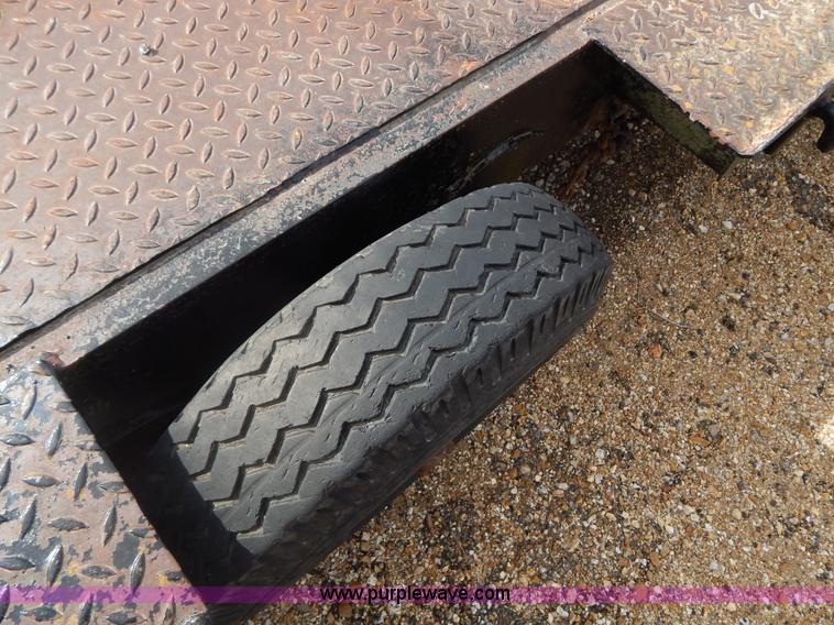 image for item G9356 1971 General 19' triple axle equipment trailer