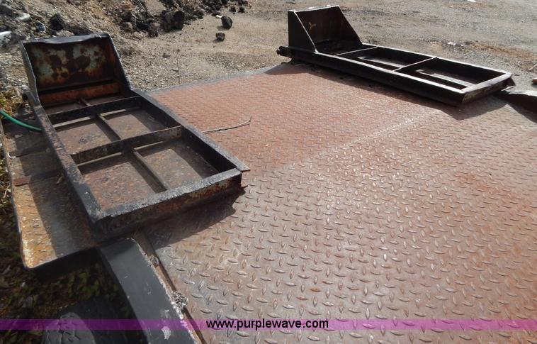 image for item G9356 1971 General 19' triple axle equipment trailer