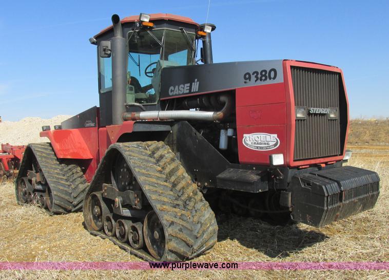 image for item H7713 2000 Case IH 9380 Steiger 4WD Quadtrac tractor