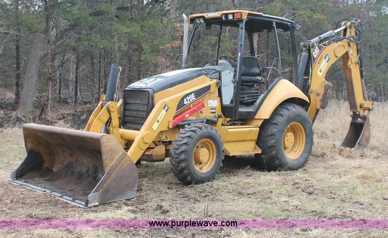 image for item H8403 2007 Caterpillar 420E backhoe