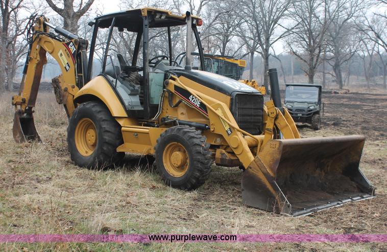 image for item H8403 2007 Caterpillar 420E backhoe
