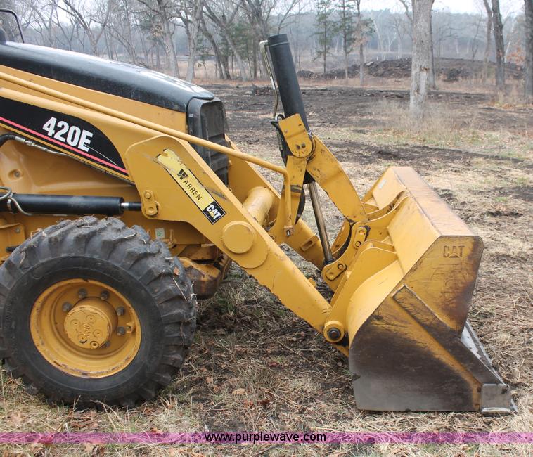 image for item H8403 2007 Caterpillar 420E backhoe