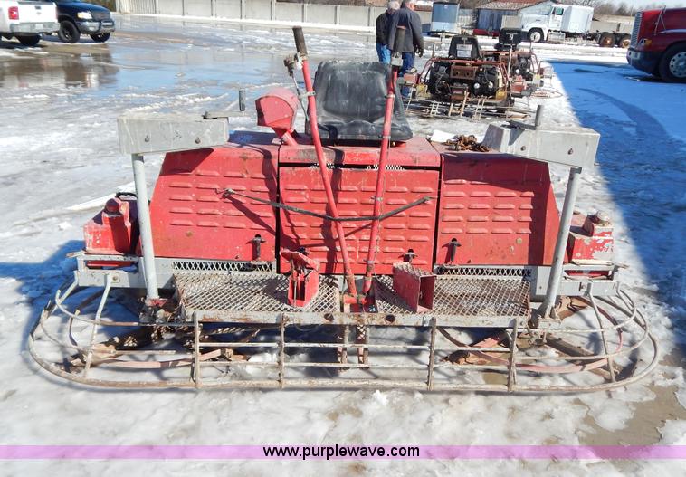 image for item I1151 Razorback HP200 B series 10' concrete trowel