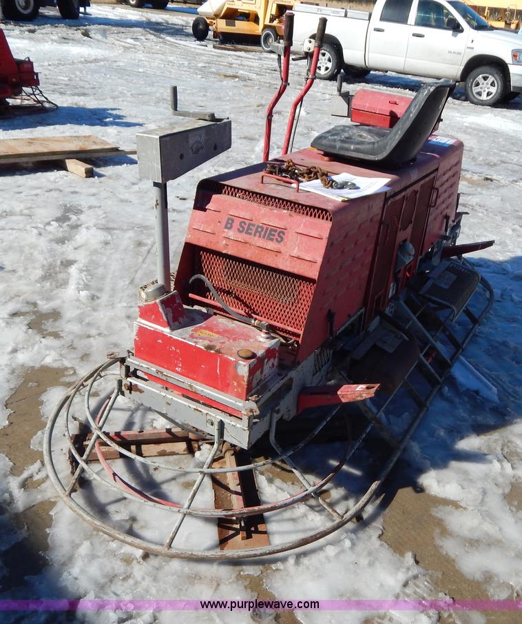 image for item I1151 Razorback HP200 B series 10' concrete trowel